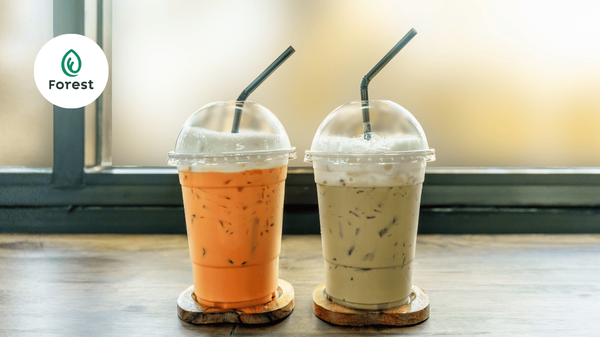 Perbandingan Chinese tea dan Thai tea untuk menu minuman