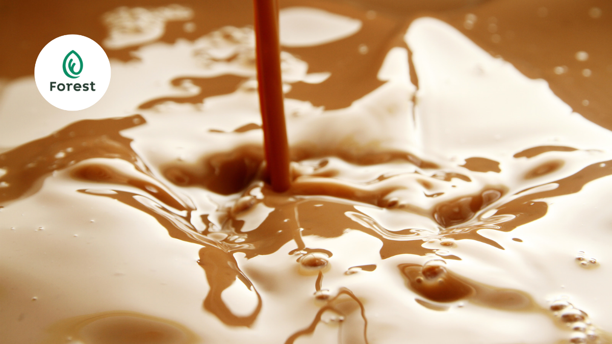 Premium milk tea powder FOREST untuk cafe dan franchise
